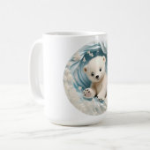 Mug Bébé Polar Ours Noël (Devant gauche)