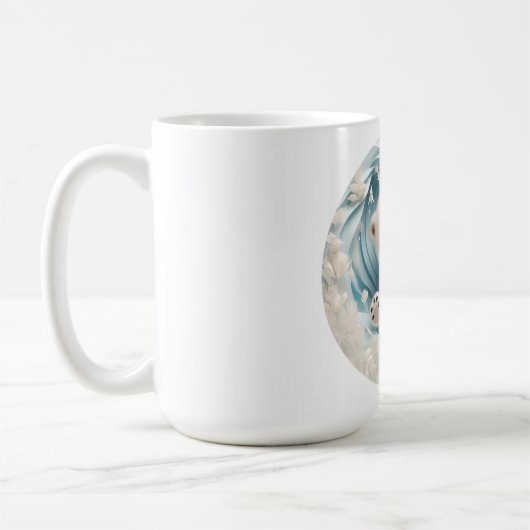 Mug Bébé Polar Ours Noël (Gauche)