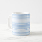 Mug Bébé rayures bleues (Devant gauche)