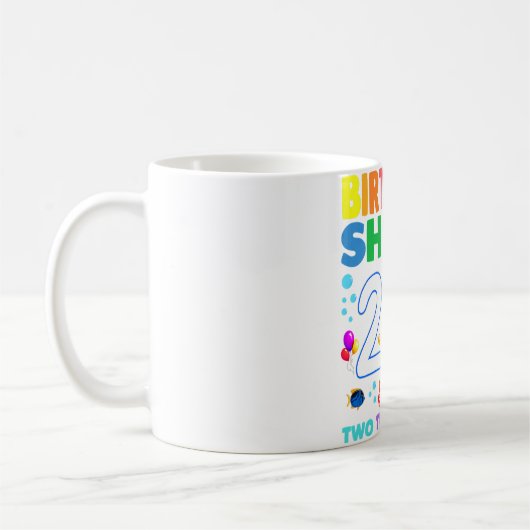 Mug Bébé Requin mignon Pour 2 Ans Requin Doo Tee - shi (Gauche)