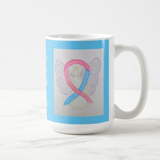 Mug Bébé Safe Haven Sensibilisation Ruban Angel Custom (Droite)