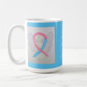 Mug Bébé Safe Haven Sensibilisation Ruban Angel Custom (Gauche)