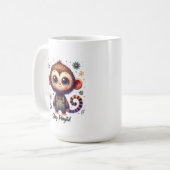 Mug Bébé singe mignon (Devant gauche)