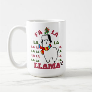 Mug Bébé, Son Froid À L'Extérieur De La La Llama Noël