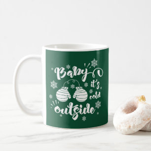 Mug Bébé son froid dehors mignonette mittens hiver