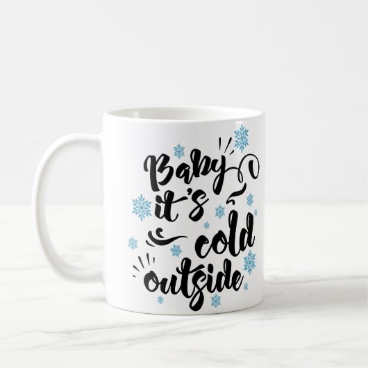 Mug Bébé son froid typographie extérieure Vacances d'h (Gauche)