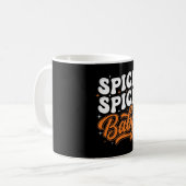 Mug Bébé Spice Spice Halloween Typographie Rétro Desig (Devant gauche)