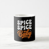 Mug Bébé Spice Spice Halloween Typographie Rétro Desig (Centre)