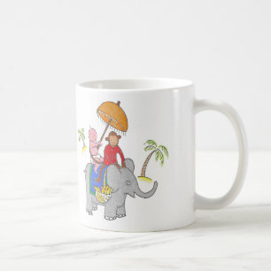 Mug Bébé sur l'éléphant