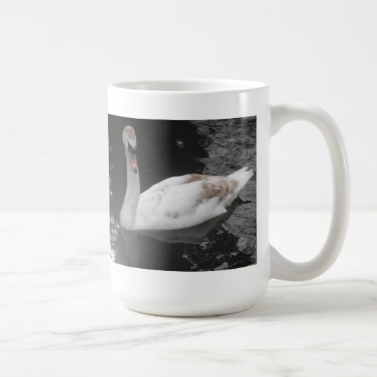 Mug Bébé Swan nager (Droite)