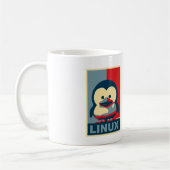Mug Bébé Tux Linux (Gauche)