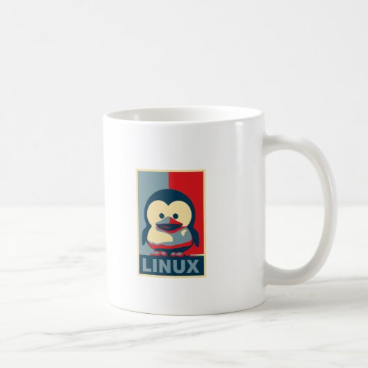 Mug Bébé Tux Linux (Droite)