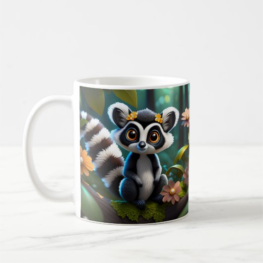 Mug Bébés adorables mignons Animaux (Gauche)