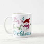Mug Bébés adorables Premier Noël (Gauche)