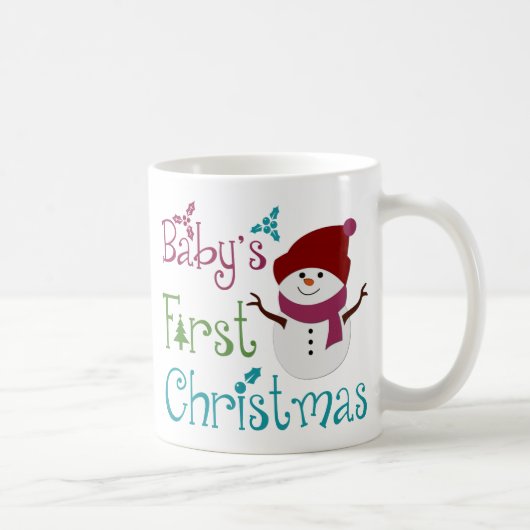 Mug Bébés adorables Premier Noël (Droite)