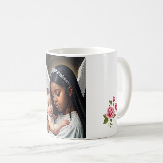 Mug bébés anges (Devant droit)