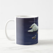 Mug bébés de la famille 4 de cygne (Gauche)
