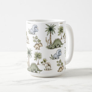 Mug Bébés dinosaures aquarelle mignons