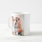 Mug Bébés mignons animaux | Jack Russell Terrier Puppy (Devant gauche)