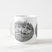 Mug Bébés Nid de Pigeon (Devant gauche)