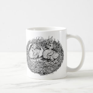 Mug Bébés Nid de Pigeon