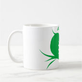 Mug Bebii Neko : Logo de coeur de favori (Gauche)