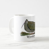 Mug bécasse des bois, fernandes élégants (Devant gauche)