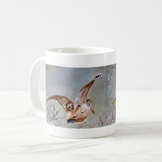 Mug Bécasse en vol (Devant gauche)
