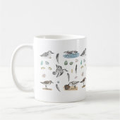 Mug Bécasseau de Sanderling (Gauche)