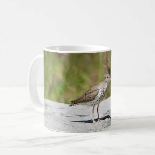 Mug Bécasseau tacheté (Devant gauche)