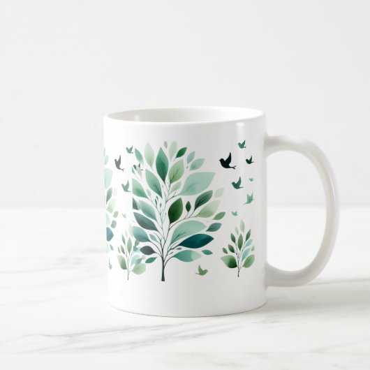Mug Bécasseau verdoyant (Droite)