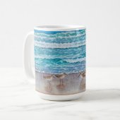 Mug Bécasseaux de la baie de Monterey (Devant gauche)