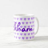 Mug Beckham dans le violet (Devant droit)