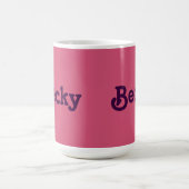 Mug Becky (Centre)