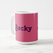 Mug Becky (Devant gauche)