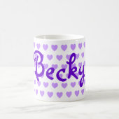 Mug Becky en violet (Centre)