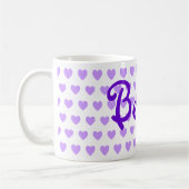 Mug Becky en violet (Gauche)