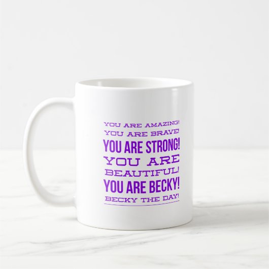 Mug Becky the Day ! (Gauche)