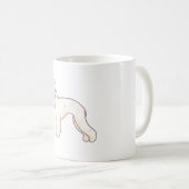 Mug Bedlington terrier chien Magic (Devant droit)