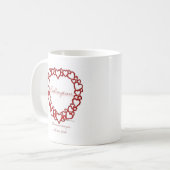 Mug Bedlington Terrier True Love (Devant gauche)
