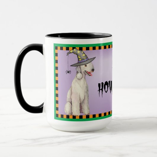 Mug Bedlington Terrier Witch (Gauche)