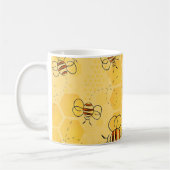 Mug Bee Buzzing Honey Bees mignonne (Gauche)