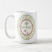 Mug Bee Kind Bumblebee Personnalisé (Gauche)