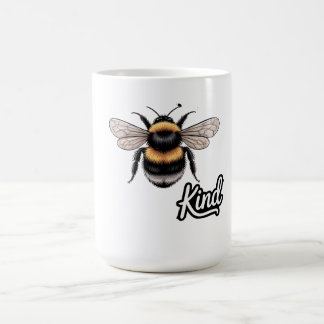 Mug Bee Kind Cute Bumblebee Illustration - Inspiration