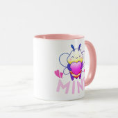 MUG BEE MINE - BE MINE FUNNY VALENTINE DAME (Devant droit)