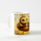Mug BEE Mine Sunflower (Devant gauche)