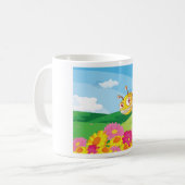 Mug Bee Monster mignonne mais Déplaisante dans un cham (Devant gauche)