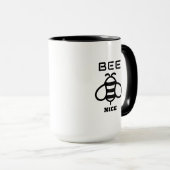 Mug Bee Nice with Minimal Design (Devant droit)