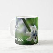 Mug Bee On Bluebell Flower Personalized (Devant gauche)