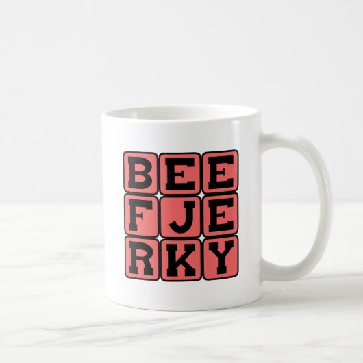 Mug Beef Jerky, friandise déshydratée (Droite)
